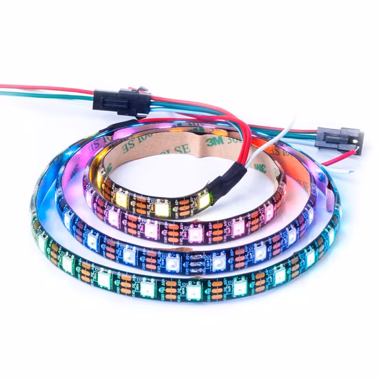 Ws2812b 144LED IP67 Non-Waterproof DMX Lighting LED Pixel Bar RGB LED Pixel RGB Ws2812b Strip