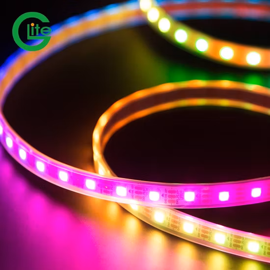 Ws2812b 144LED IP67 Non-Waterproof DMX Lighting LED Pixel Bar RGB LED Pixel RGB Ws2812b Strip