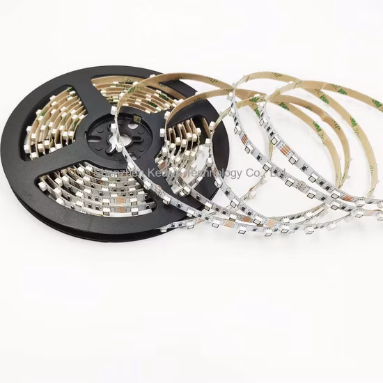 Pixels flexibles LED Strip Lights DC5V Sk6812 Étanche 60/144LEDs Strip RGB5050 Smart Strip Lights