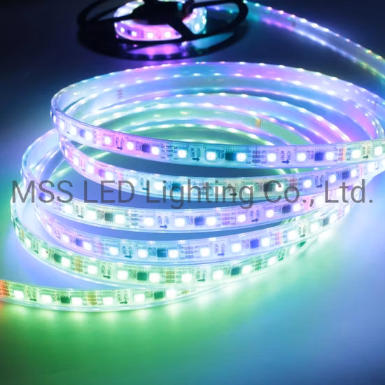 IP65 IP68 adressable Ws2811 RVB 10mm 2811 Digital Strip Dream Color LED Strip