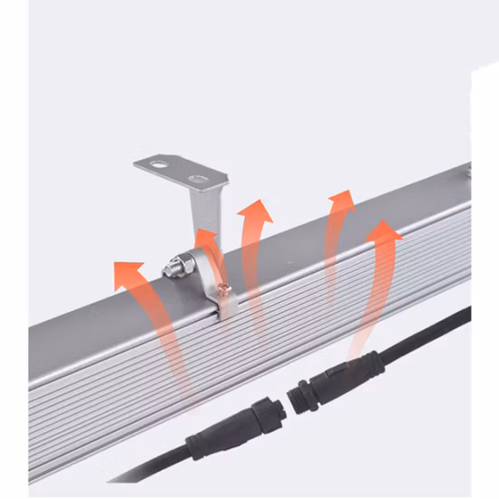 La Chine usine IP67 extérieur étanche 24V bandes LED pliable DMX RVB LED Wall Washer