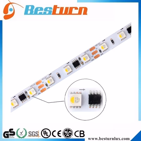 Bande Lumineuse LED RVB Numérique-12/24V F60210-DMX